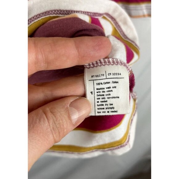 Anthropologie Pilcro Striped Cotton Light Top Womens Size S - Picture 4 of 8